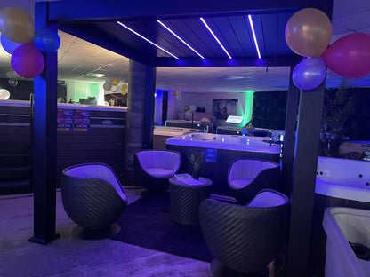 PEGOLA KING 2.6 x 2.6 With RGB Lighting Louvers