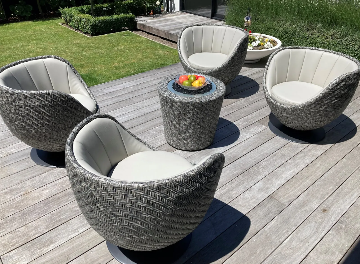 Alfresco Lifestyles 5-Piece Spin Set