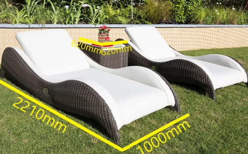 Alfresco Lifestyles Sun Lounger Set